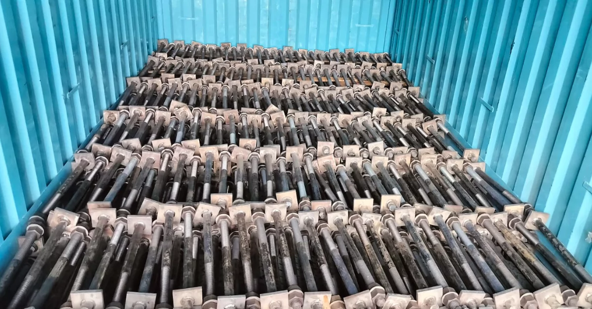 Steel Foundation Bolts E S HAJI CO 