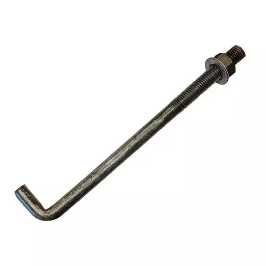 L Type Foundation Bolts Manufacturer in India - E S Haji & Co