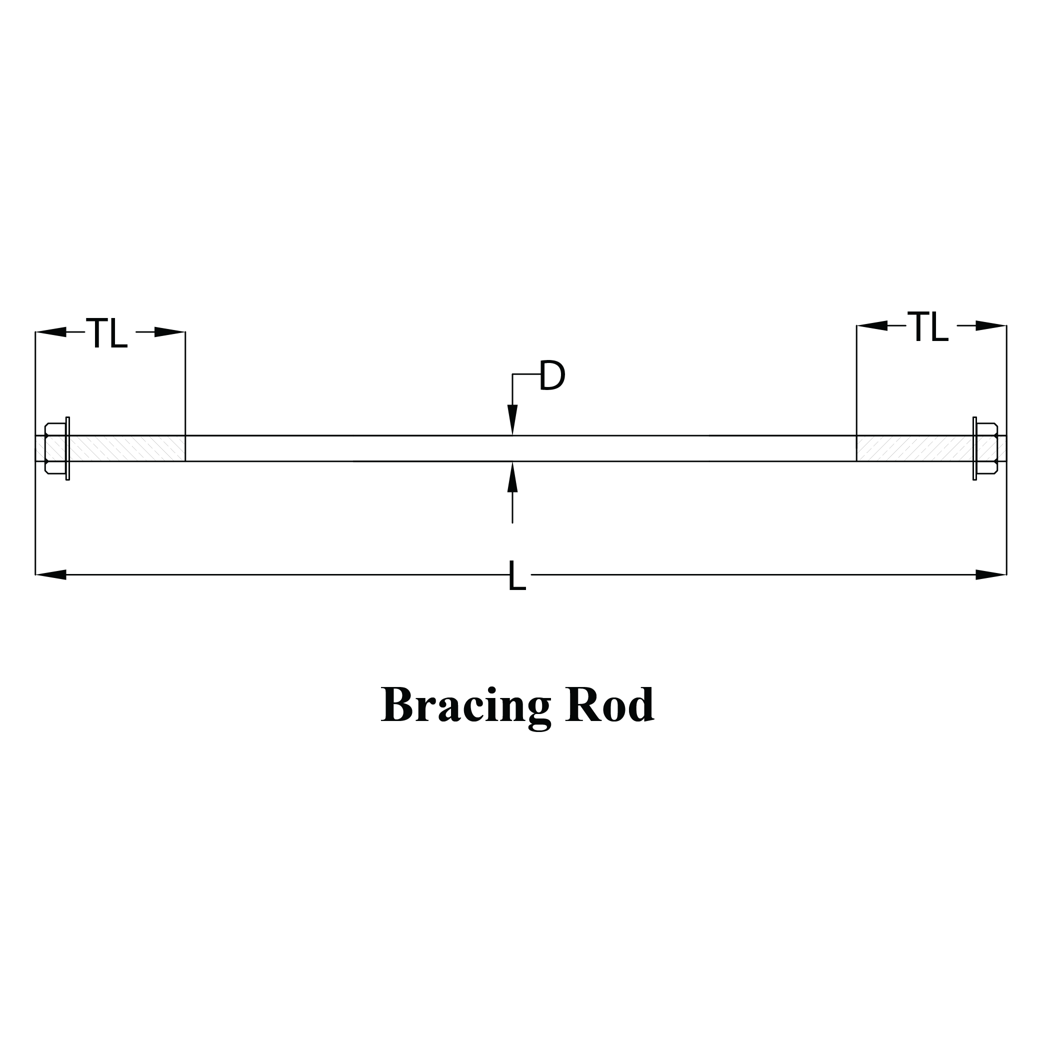 Bracing Rod Bolt